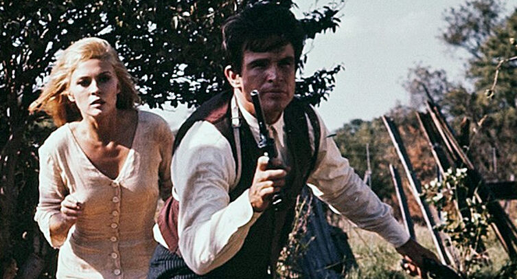 Bonnie and Clyde Distributed by Warner Bros.-Seven Arts. — Scan via Heritage Auctions. Cropped from the original image and retouched by uploader., Domaine public, https://commons.wikimedia.org/w/index.php?curid=92403984