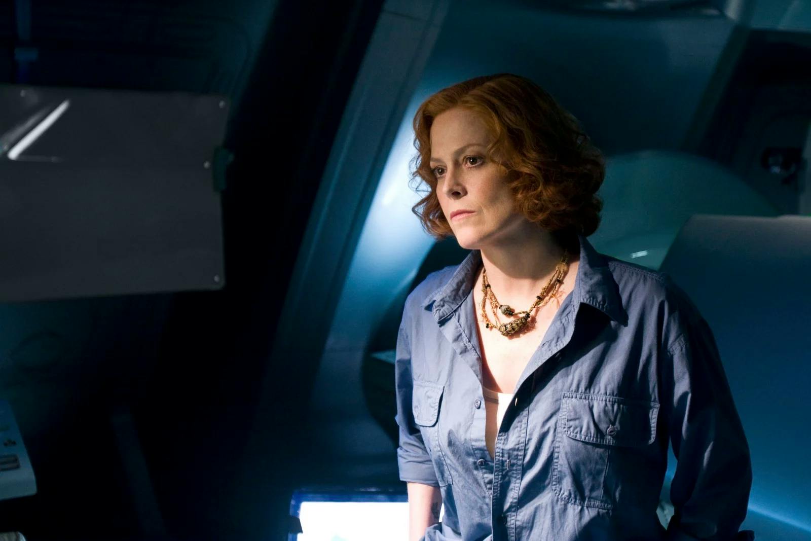 Sigourney Weaver dans Avatar (2009) de James Cameron