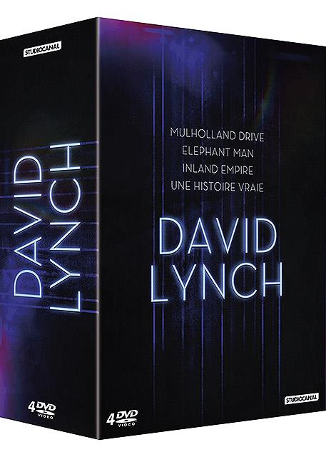 Coffret David Lynch : Elephant Man, Une histoire vraie, Mulholland Drive, Inland Empire, par Studio Canal