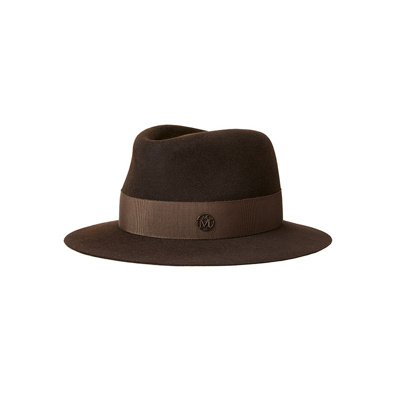 Fedora marron Maison Michel