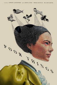 Affiche alternative pour Poor Things de Yorgos Lanthimos (2023) © Aleksander Walijewski