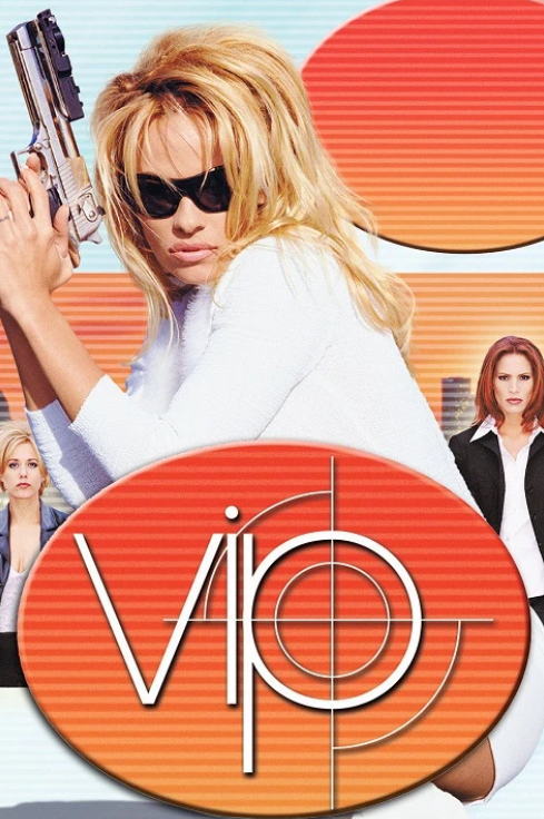 Affiche de la série V.I.P avec Pamela Anderson