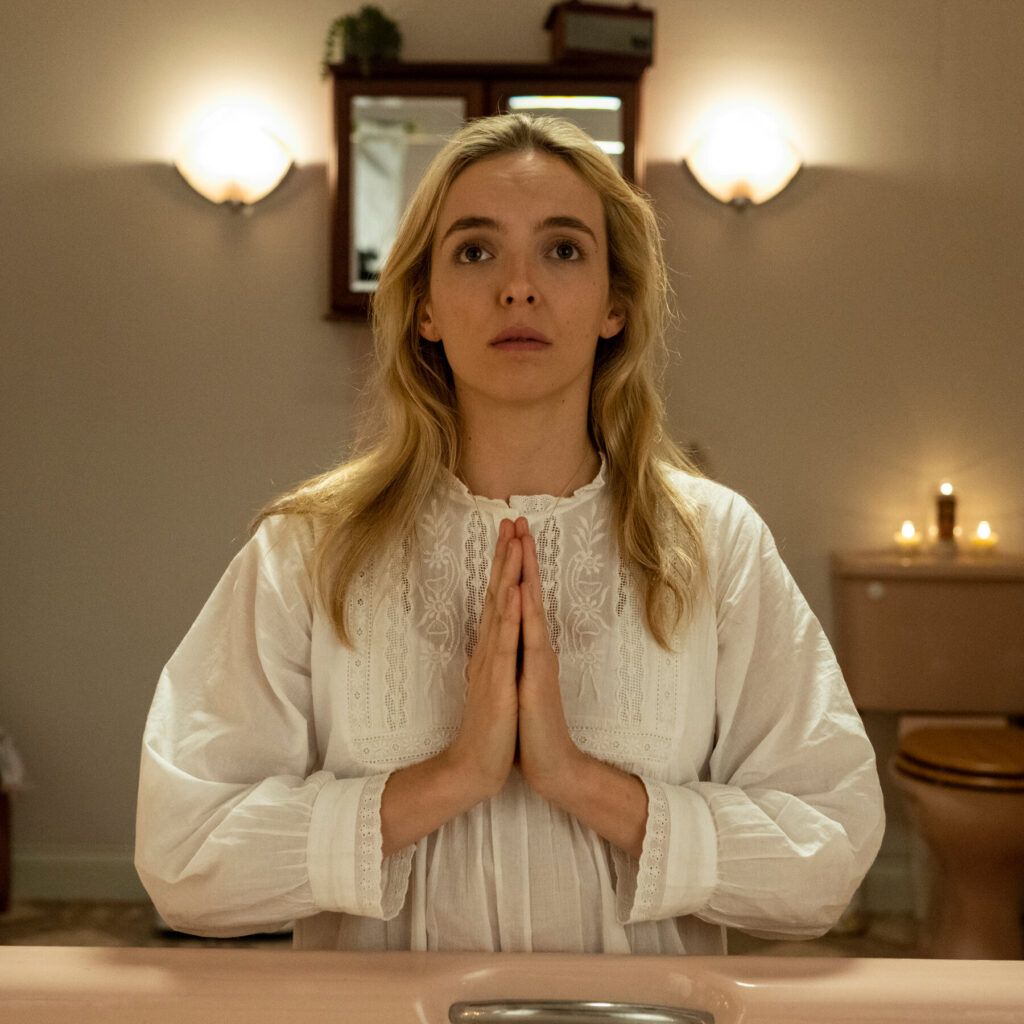 Jodie Comer dans Killing Eve